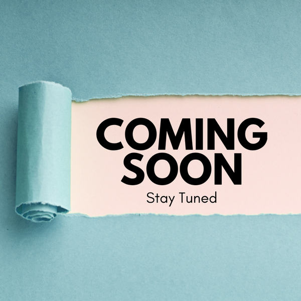 torn blue paper to reveal the words, "Coming Soon"
